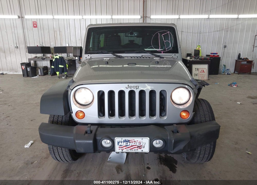 2013 JEEP WRANGLER UNLIMITED SPORT VIN: 1C4BJWDG9DL577856