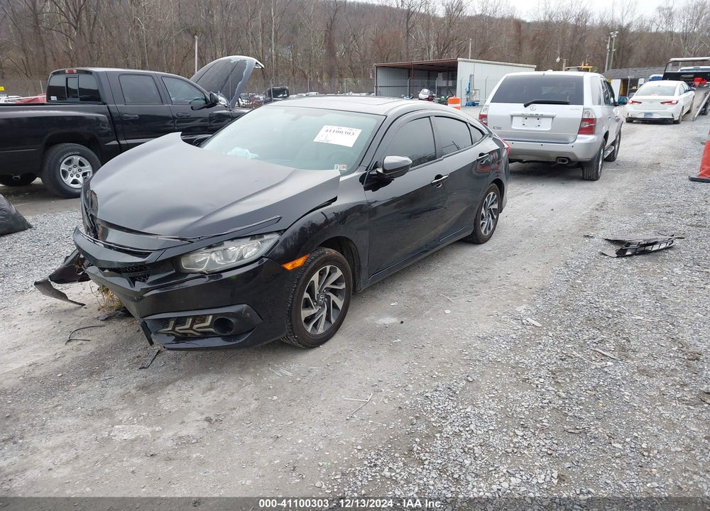 2016 HONDA CIVIC VIN: 2HGFC2F77GH571929