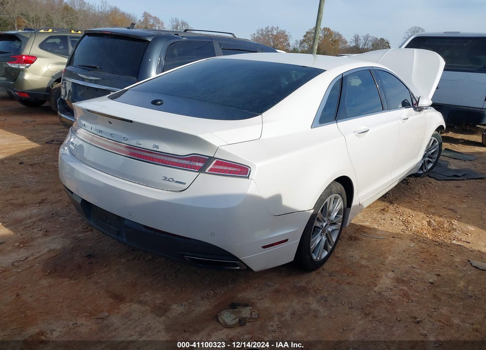 2014 LINCOLN MKZ VIN: 3LN6L2G96ER812309