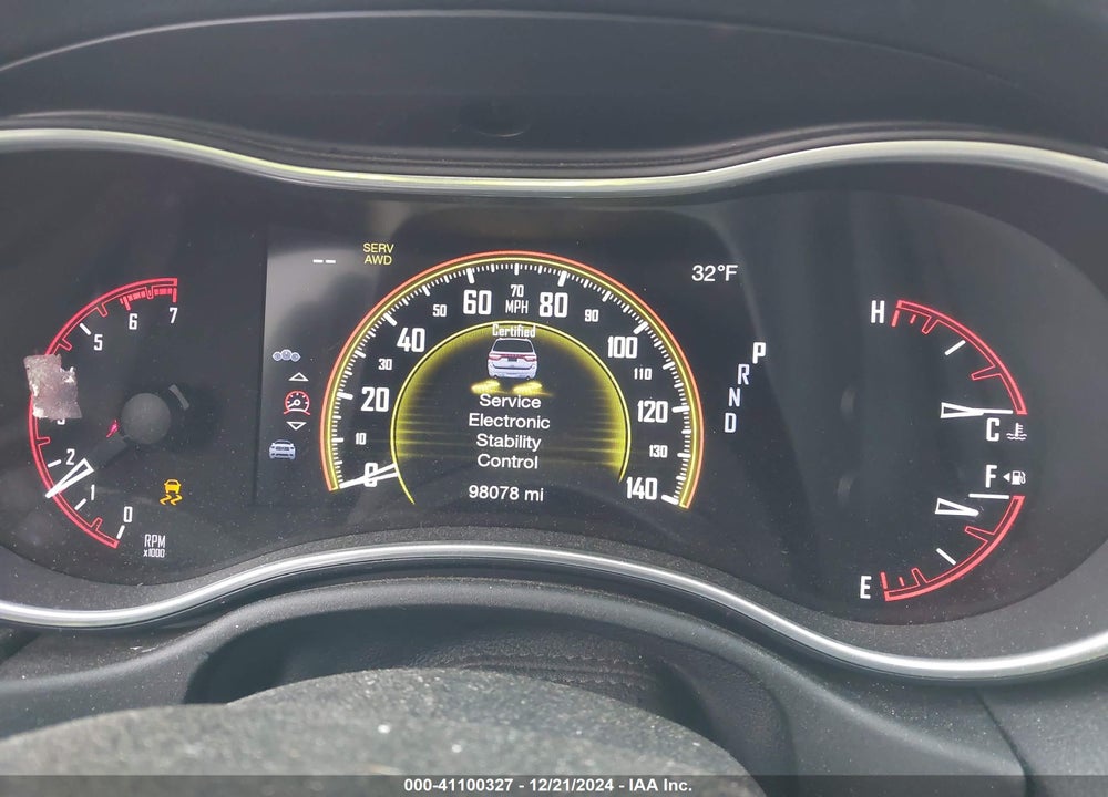 2019 DODGE DURANGO PURSUIT AWD VIN: 1C4SDJFT0KC827597