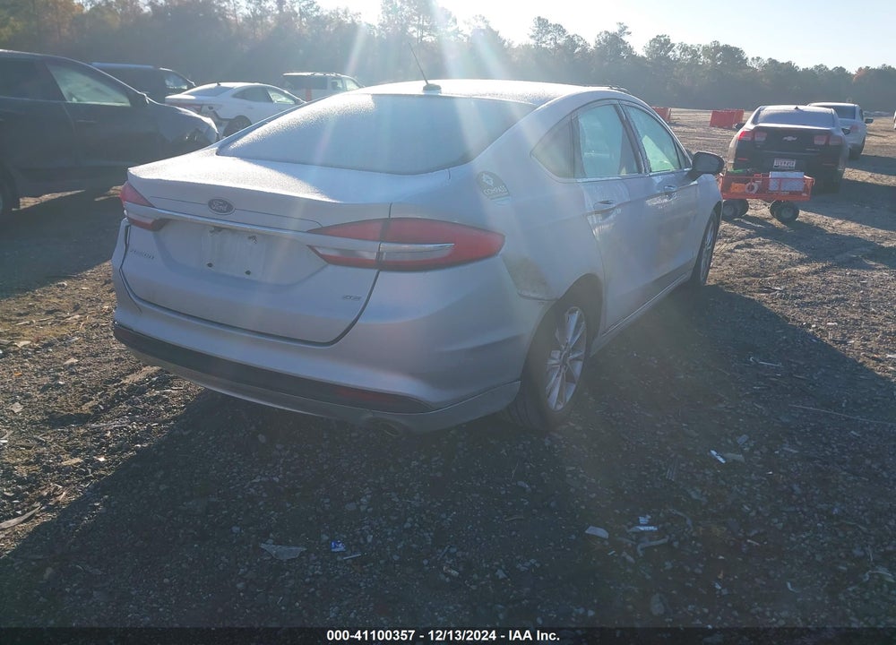 2017 FORD FUSION SE VIN: 3FA6P0H72HR206512