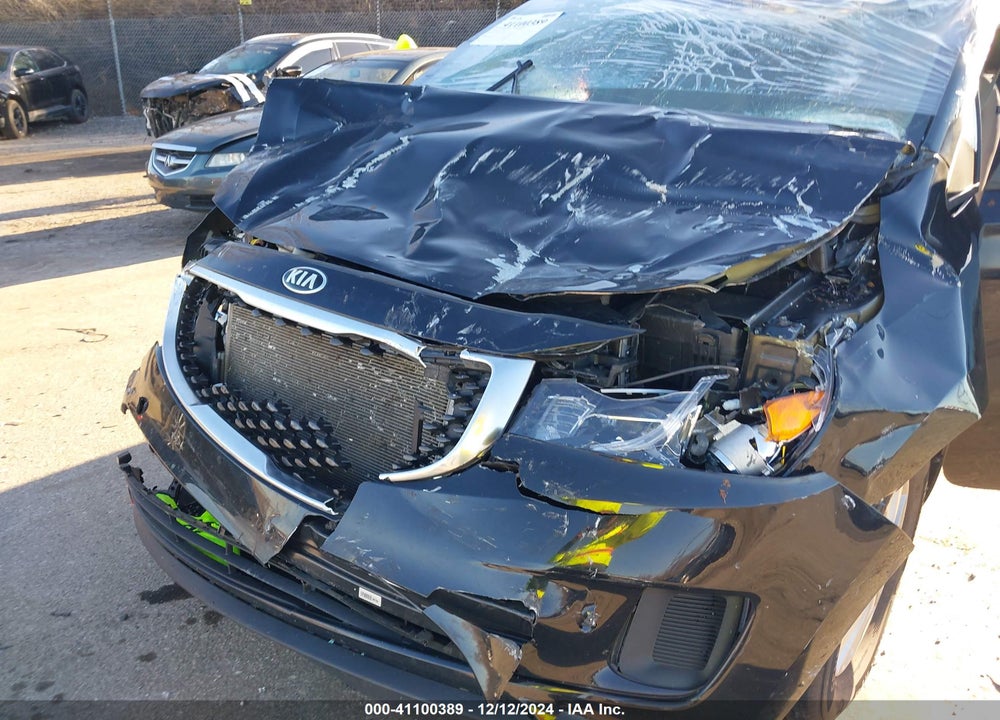 2016 KIA SEDONA L VIN: KNDMA5C12G6149968