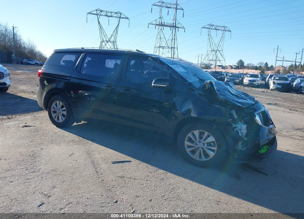 2016 KIA SEDONA L VIN: KNDMA5C12G6149968