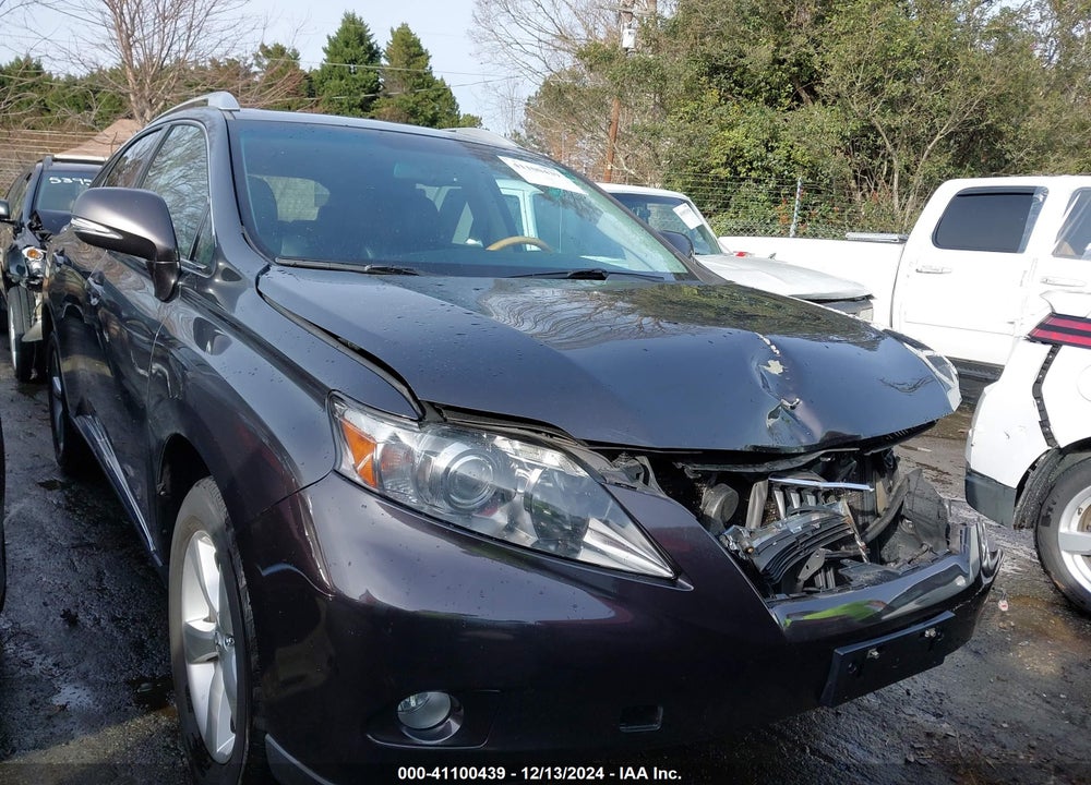 2010 LEXUS RX 350 BASE (A6) VIN: 2T2BK1BA8AC053529