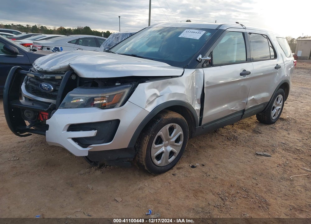 2018 FORD POLICE INTERCEPTOR VIN: 1FM5K8AT0JGA26626
