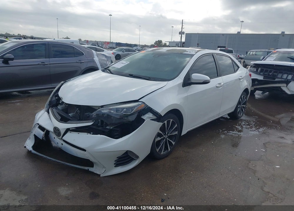 2017 TOYOTA COROLLA XSE VIN: 5YFBURHE4HP574748