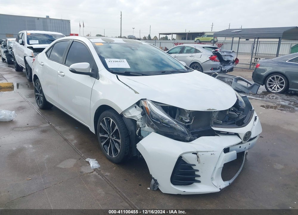 2017 TOYOTA COROLLA XSE VIN: 5YFBURHE4HP574748