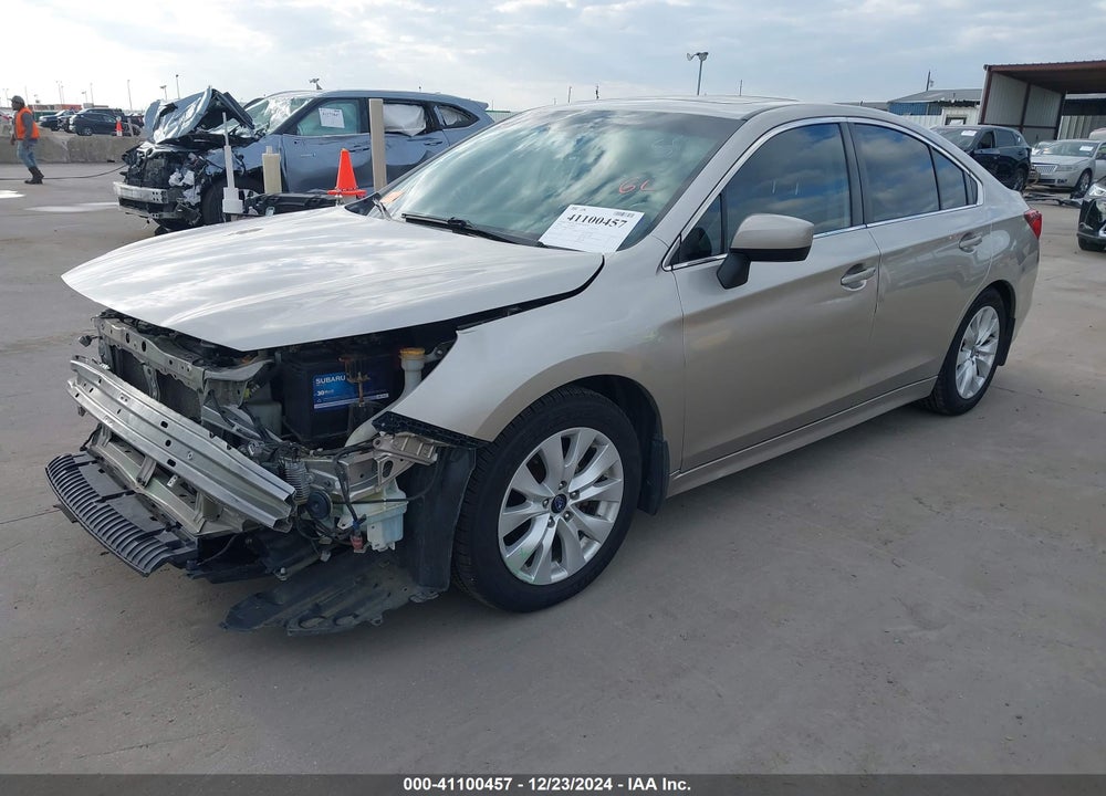 2016 SUBARU LEGACY 2.5I PREMIUM VIN: 4S3BNBD63G3055409