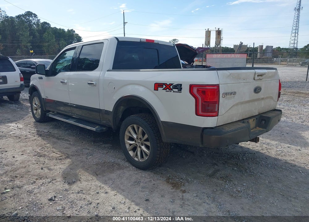 2016 FORD F-150 LARIAT VIN: 1FTEW1EG0GFB64064