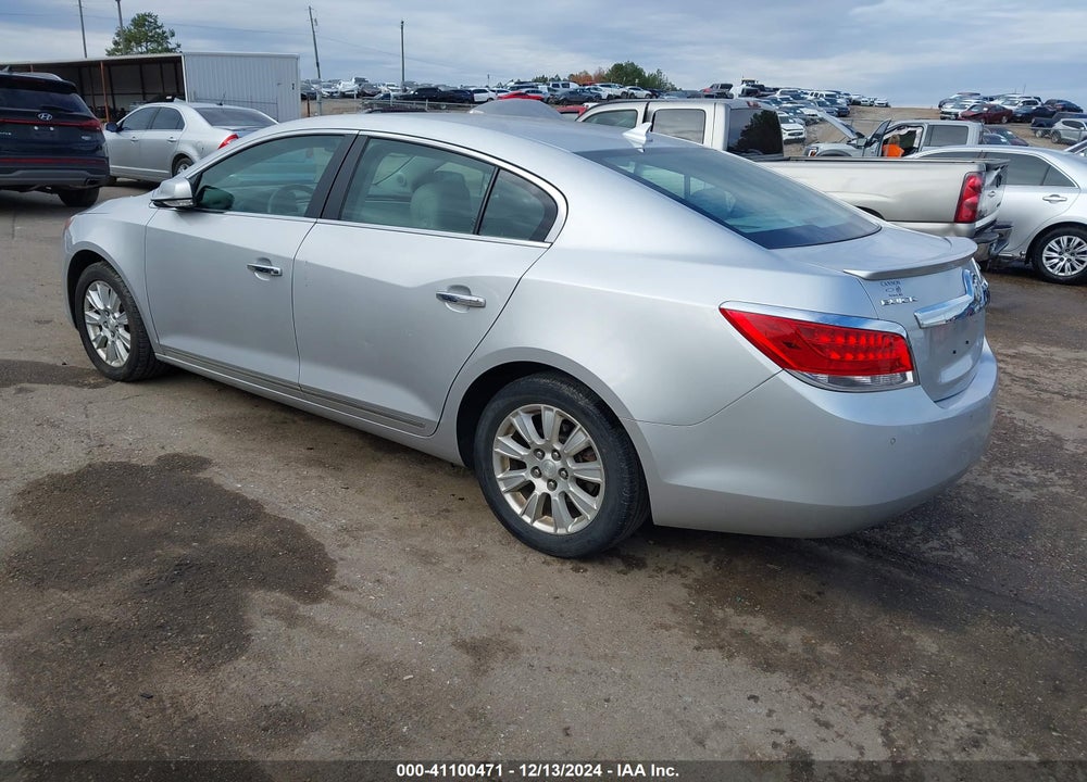 2013 BUICK LACROSSE LEATHER GROUP VIN: 1G4GC5ER8DF140399