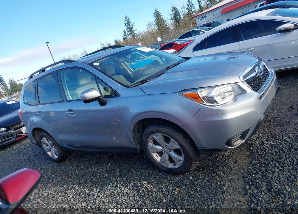 2016 SUBARU FORESTER 2.5I PREMIUM VIN: JF2SJADC4GH424553