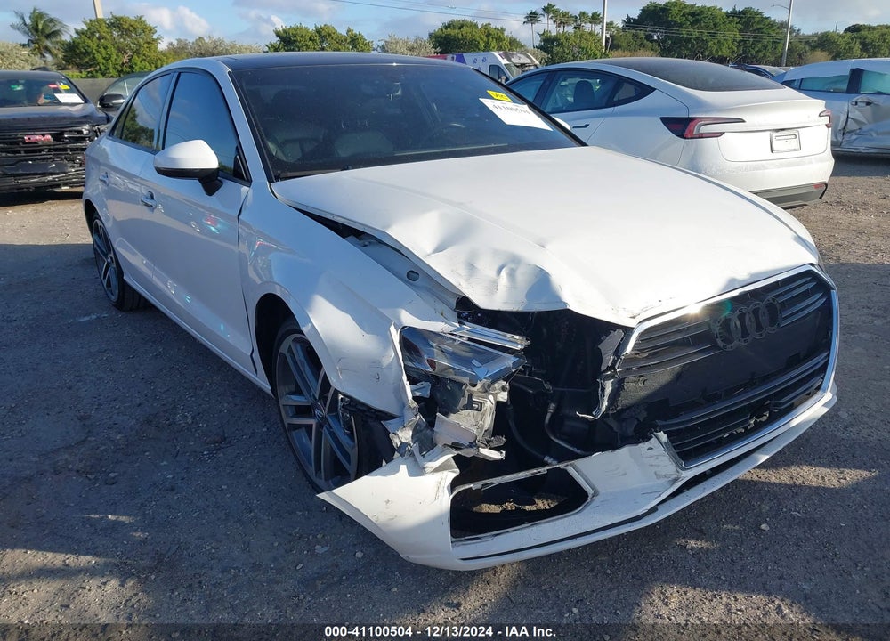 2018 AUDI A3 2.0T PREMIUM VIN: WAUAUGFF8J1064518