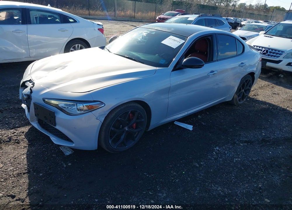 2021 ALFA ROMEO GIULIA VIN: ZARFANBNXM7645500