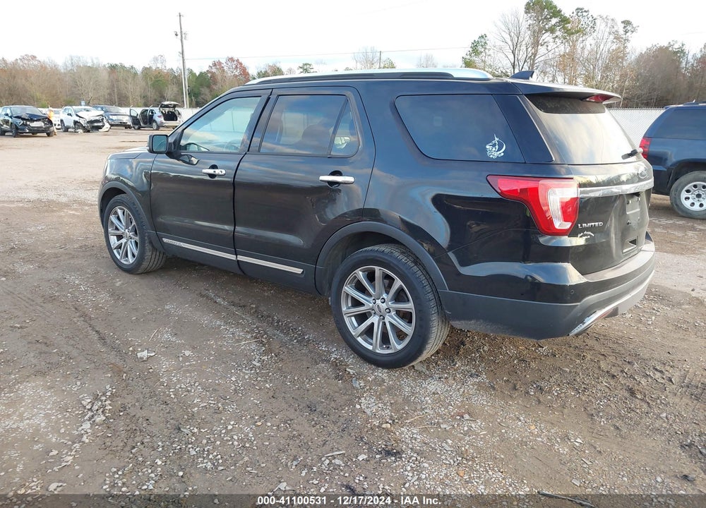 2016 FORD EXPLORER LIMITED VIN: 1FM5K7F87GGA42734