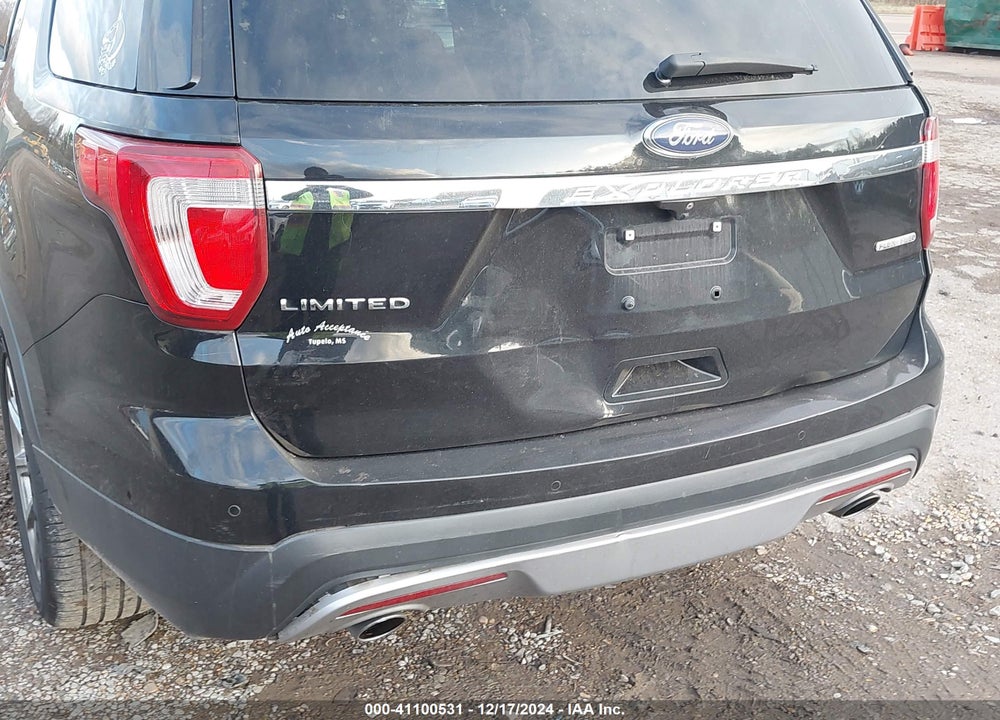 2016 FORD EXPLORER LIMITED VIN: 1FM5K7F87GGA42734