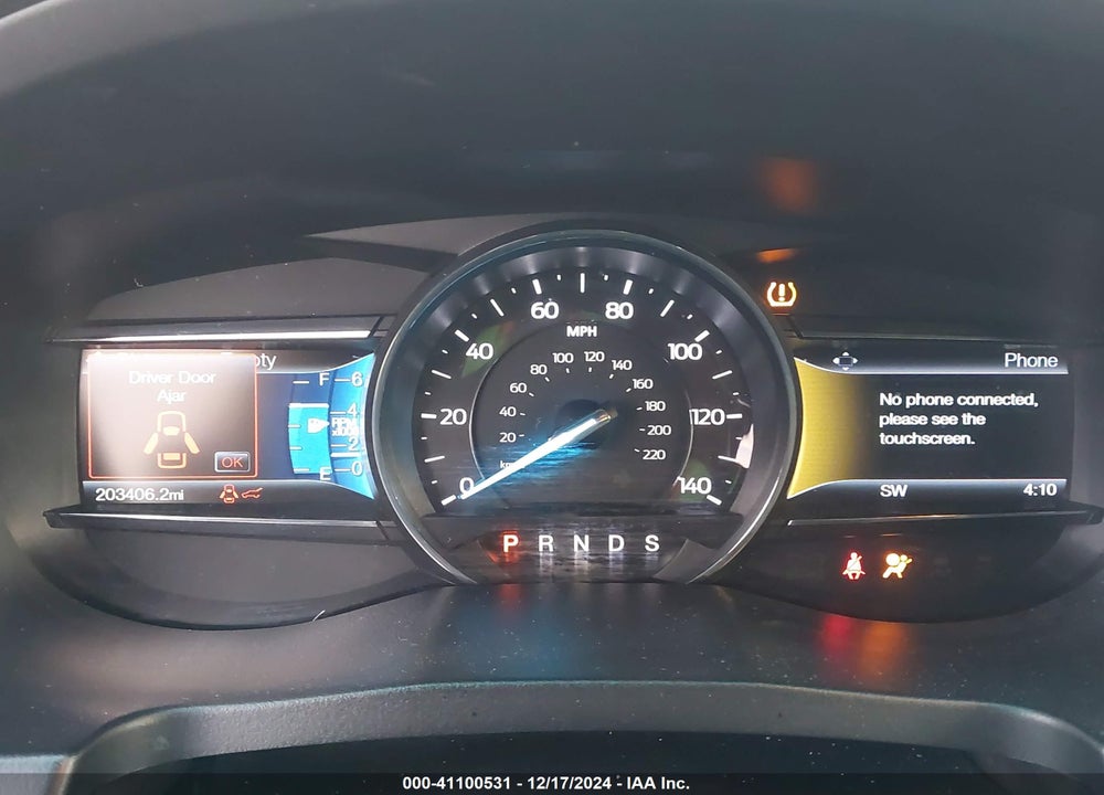 2016 FORD EXPLORER LIMITED VIN: 1FM5K7F87GGA42734