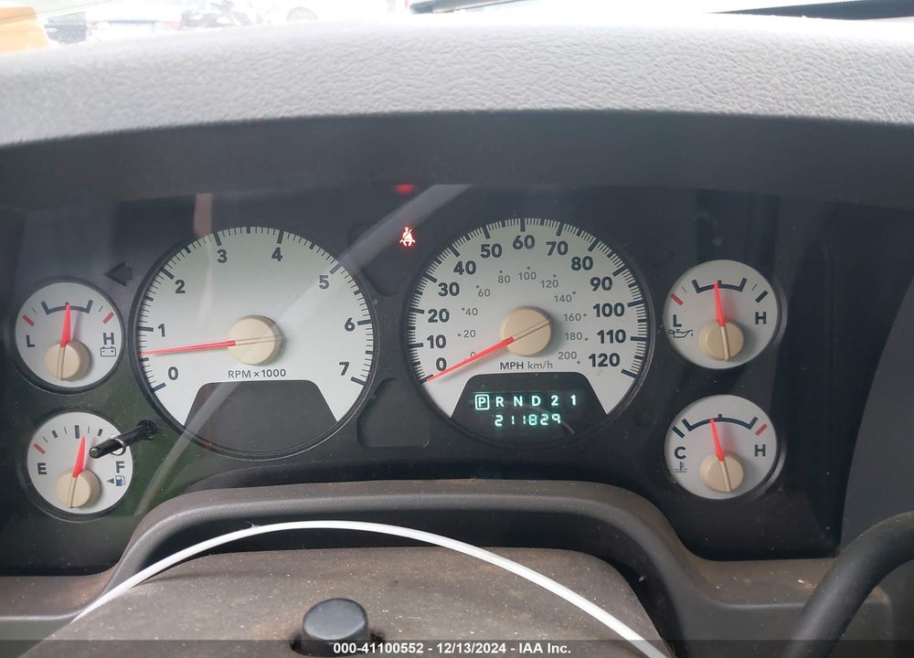 2007 DODGE RAM 1500 SLT VIN: 1D7HA18297S190963