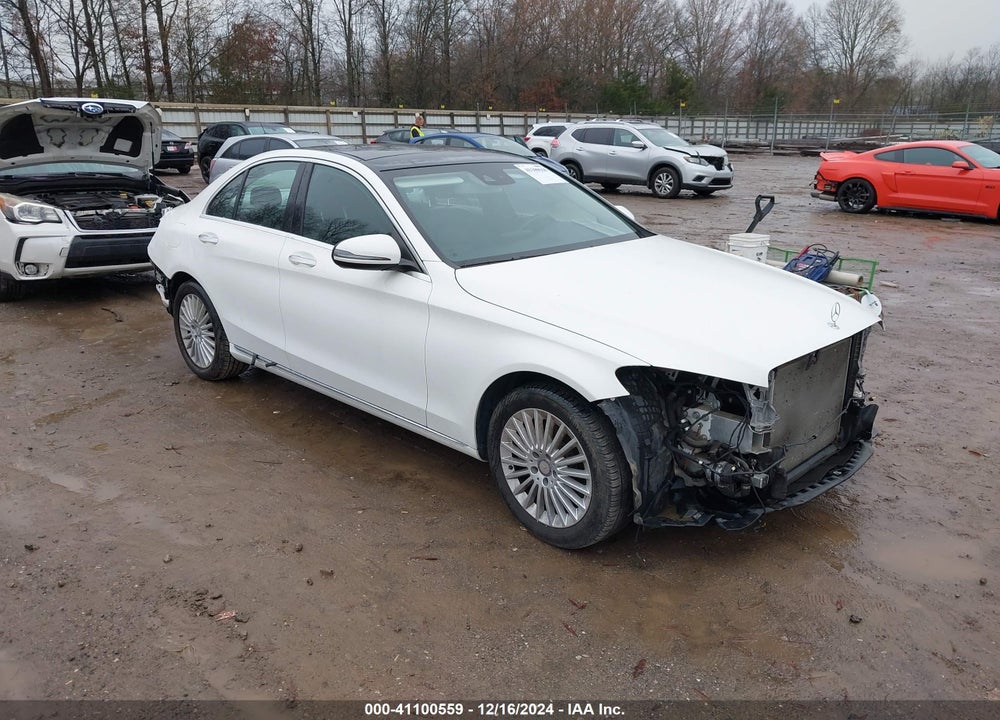 2017 MERCEDES-BENZ C 300 4MATIC/LUXURY 4MATIC/SPORT 4MATIC VIN: 55SWF4KBXHU205495