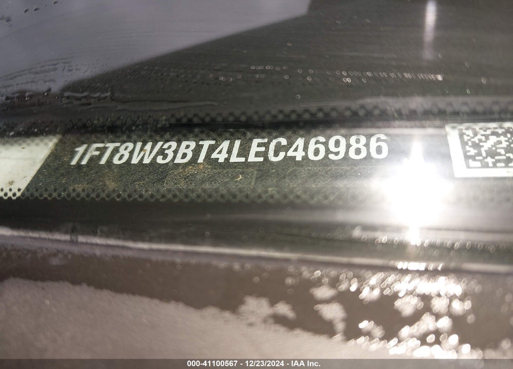 2020 FORD F-350 XL VIN: 1FT8W3BT4LEC46986