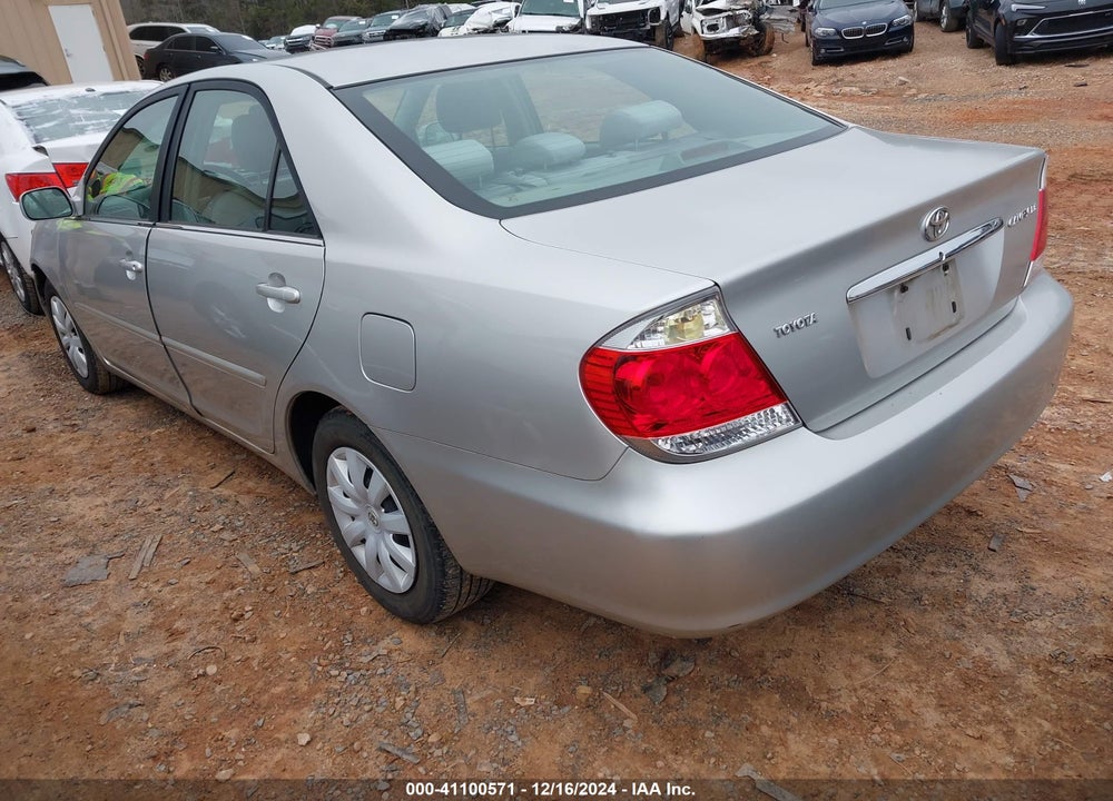 2005 TOYOTA CAMRY LE VIN: 4T1BE32K55U955074