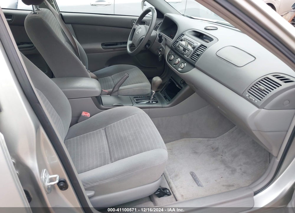2005 TOYOTA CAMRY LE VIN: 4T1BE32K55U955074