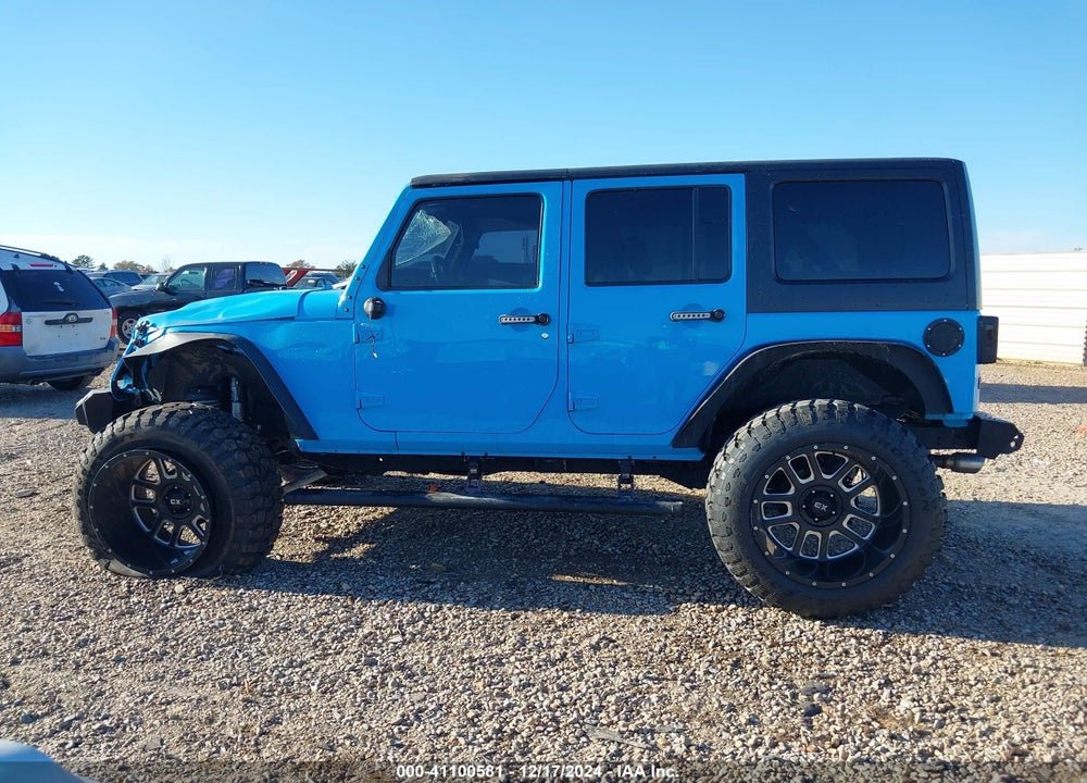 2017 JEEP WRANGLER UNLIMITED SPORT 4X4 VIN: 1C4BJWDG8HL574971