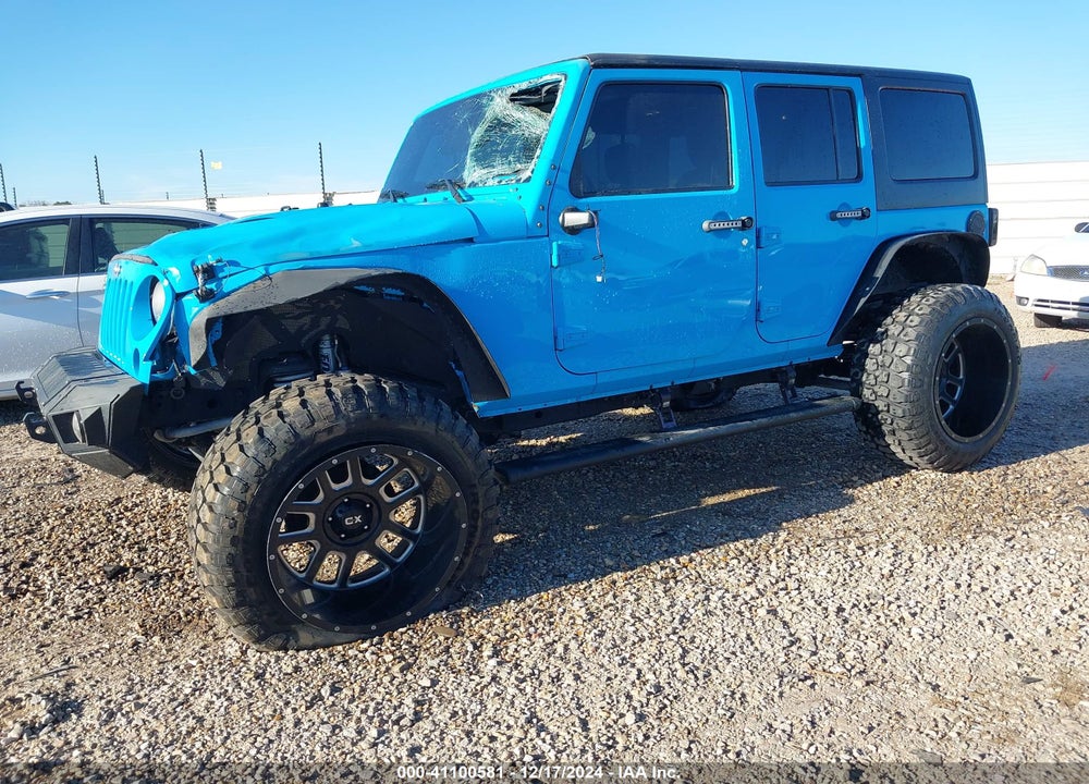 2017 JEEP WRANGLER UNLIMITED SPORT 4X4 VIN: 1C4BJWDG8HL574971
