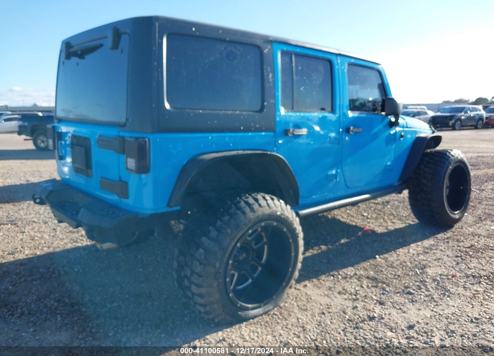2017 JEEP WRANGLER UNLIMITED SPORT 4X4 VIN: 1C4BJWDG8HL574971