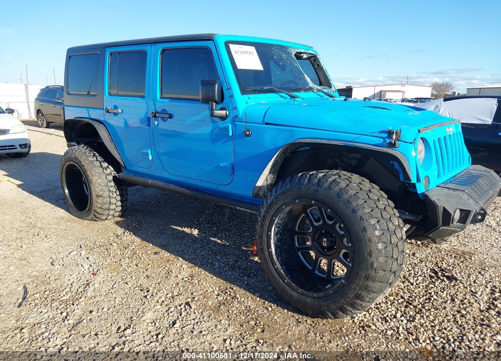 2017 JEEP WRANGLER UNLIMITED SPORT 4X4 VIN: 1C4BJWDG8HL574971
