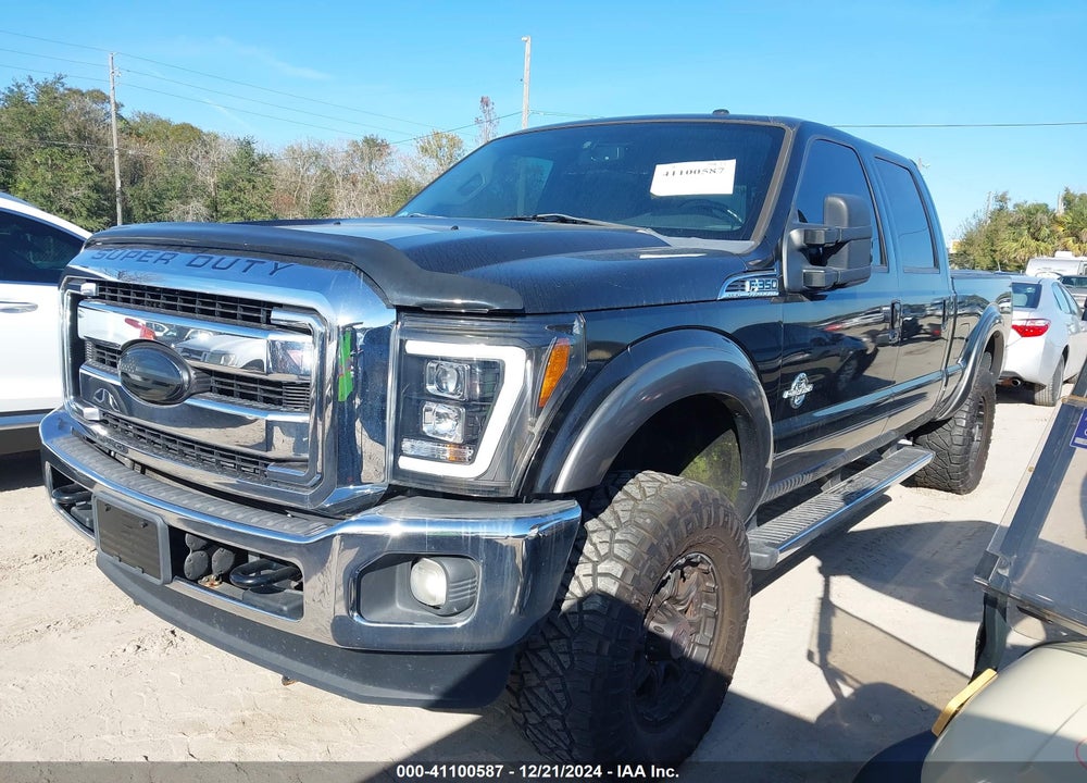 2011 FORD F-350 LARIAT VIN: 1FT8W3BT1BEA10018