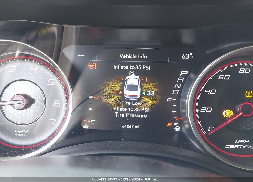 2020 DODGE CHARGER POLICE RWD VIN: 2C3CDXAG4LH126050
