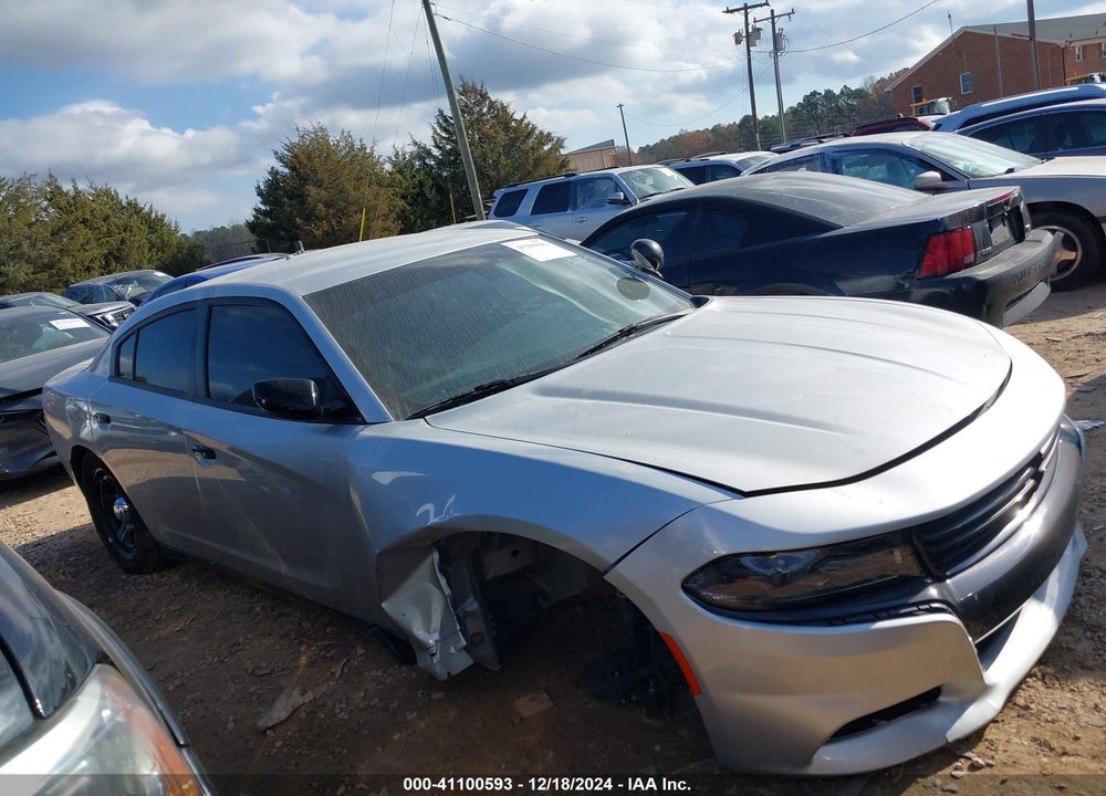 2020 DODGE CHARGER POLICE RWD VIN: 2C3CDXAG4LH126050