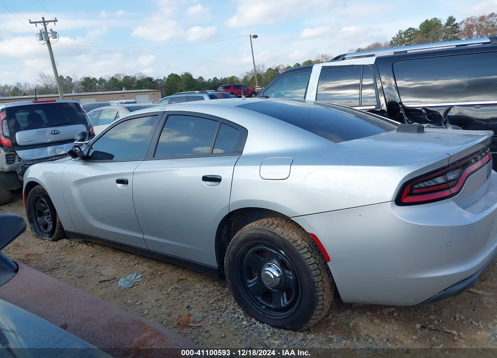 2020 DODGE CHARGER POLICE RWD VIN: 2C3CDXAG4LH126050