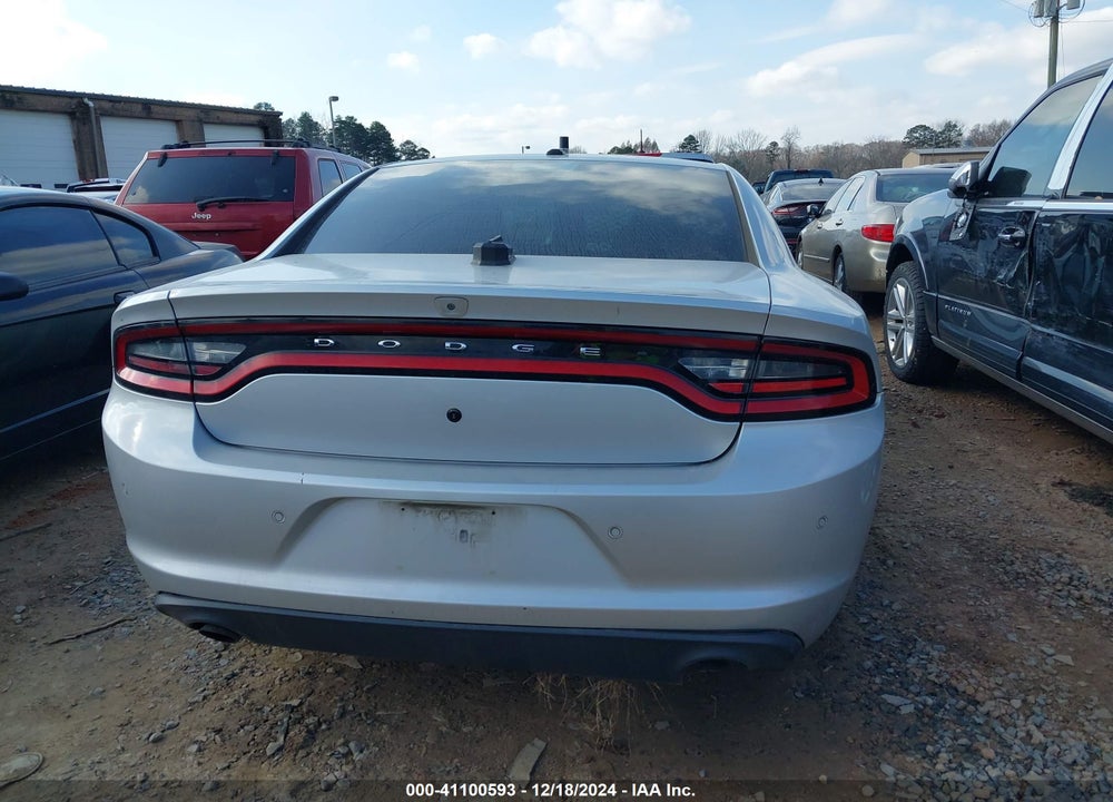 2020 DODGE CHARGER POLICE RWD VIN: 2C3CDXAG4LH126050