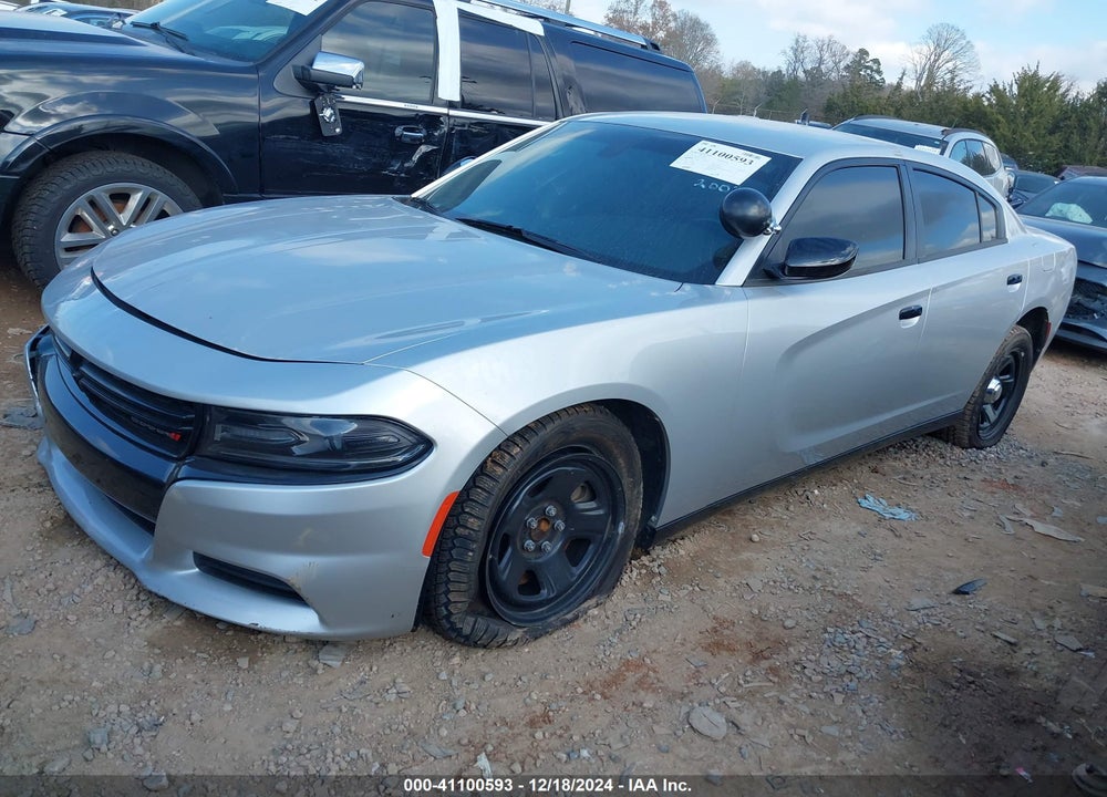 2020 DODGE CHARGER POLICE RWD VIN: 2C3CDXAG4LH126050