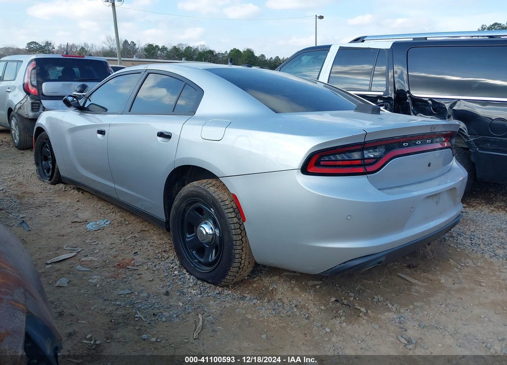 2020 DODGE CHARGER POLICE RWD VIN: 2C3CDXAG4LH126050