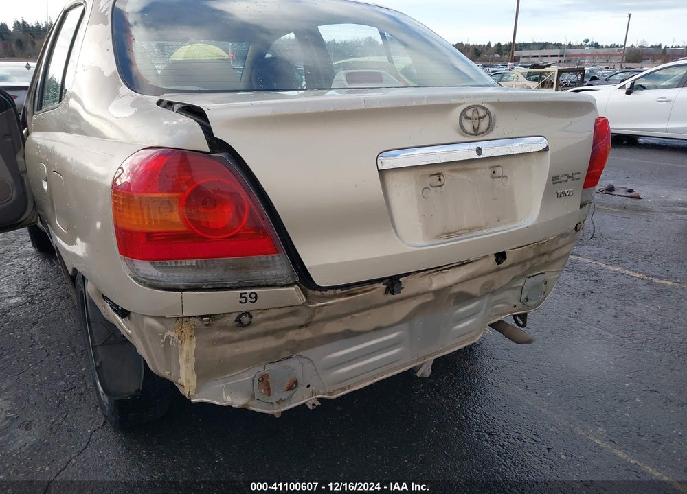 2003 TOYOTA ECHO VIN: JTDBT123330297170
