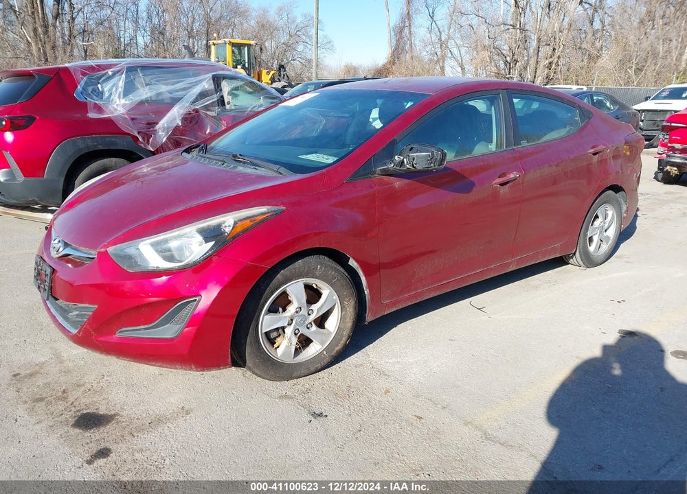 2015 HYUNDAI ELANTRA SE VIN: 5NPDH4AE8FH576300