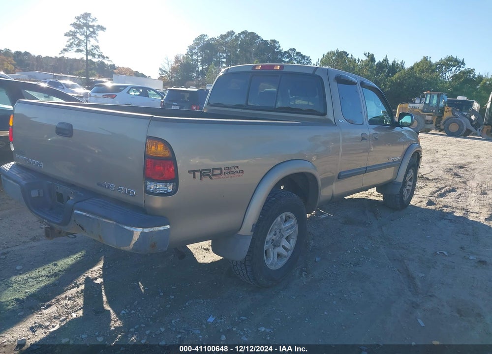 2003 TOYOTA TUNDRA SR5 V8 VIN: 5TBBT44173S409584
