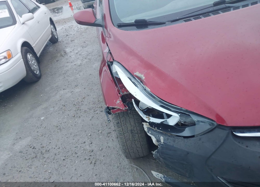 2014 HYUNDAI ELANTRA SE VIN: 5NPDH4AE2EH533926