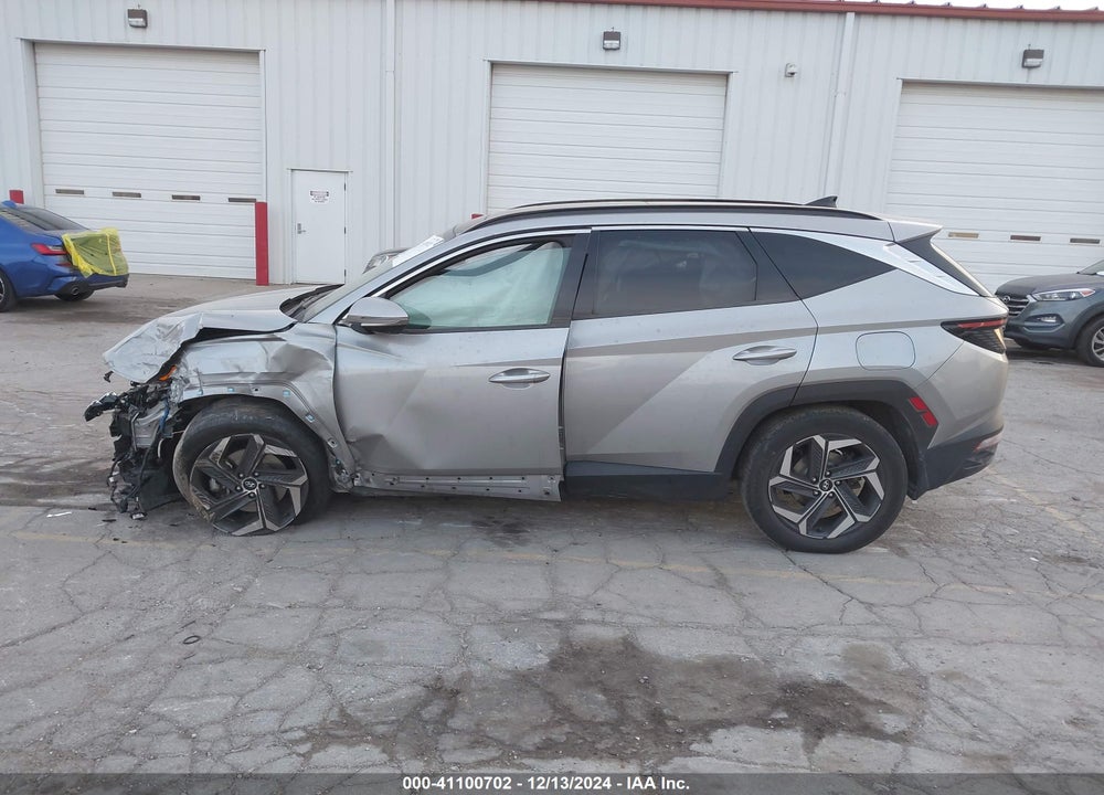 2022 HYUNDAI TUCSON LIMITED VIN: KM8JECAE5NU052236