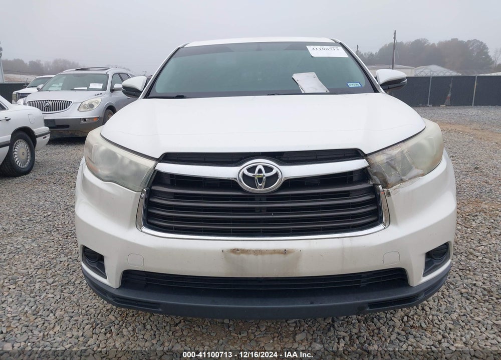 2015 TOYOTA HIGHLANDER LE VIN: 5TDZARFH6FS015999