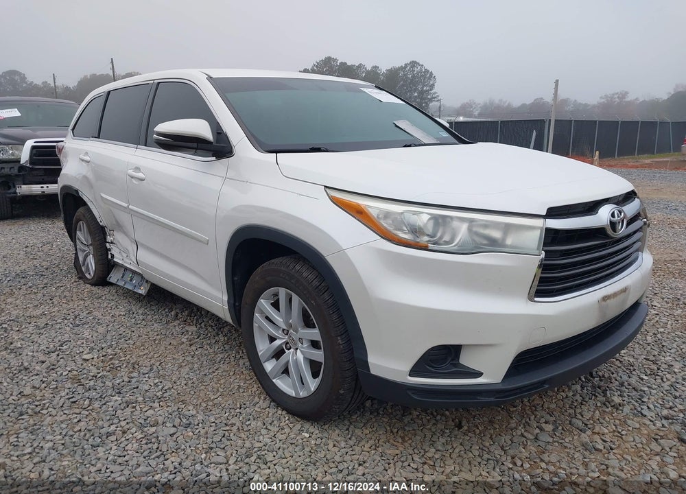 2015 TOYOTA HIGHLANDER LE VIN: 5TDZARFH6FS015999