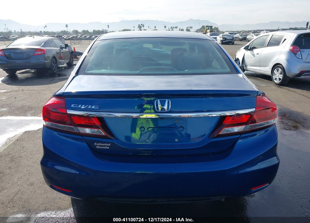2014 HONDA CIVIC LX VIN: 2HGFB2F52EH511622