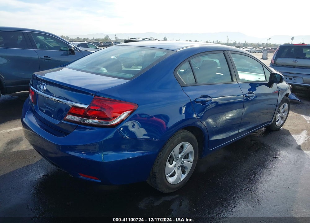 2014 HONDA CIVIC LX VIN: 2HGFB2F52EH511622