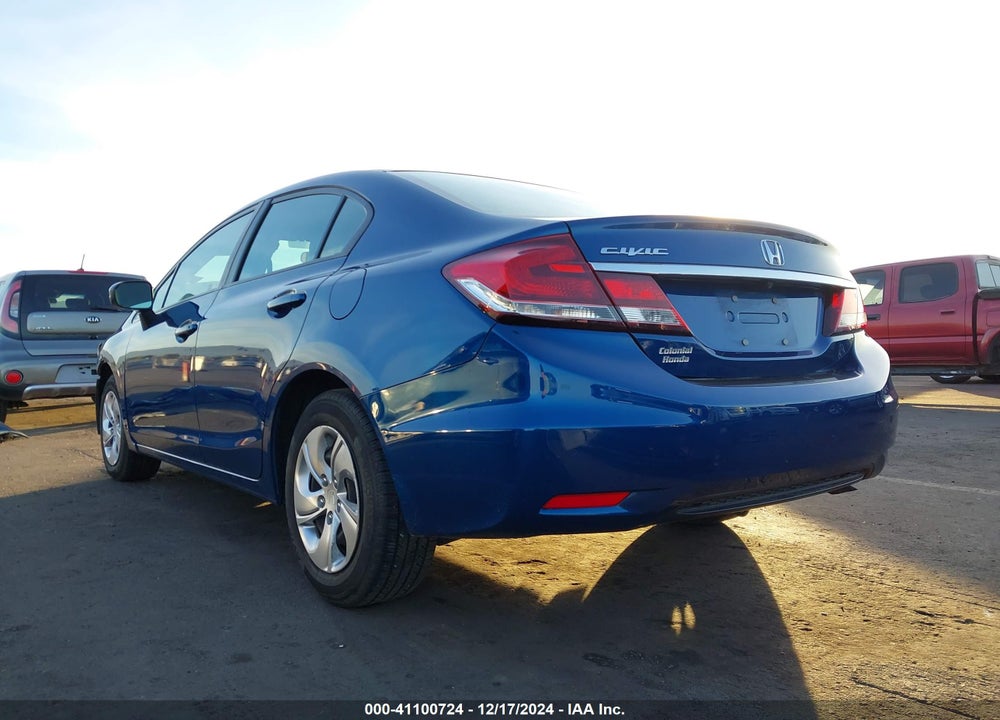 2014 HONDA CIVIC LX VIN: 2HGFB2F52EH511622