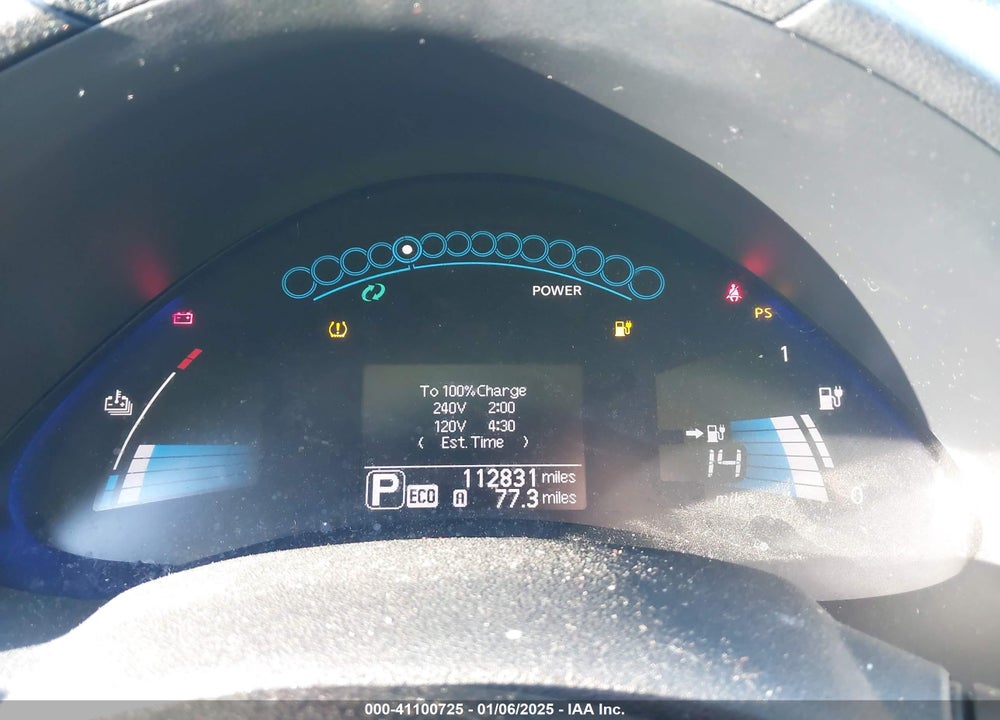 2013 NISSAN LEAF S VIN: 1N4AZ0CP6DC400920