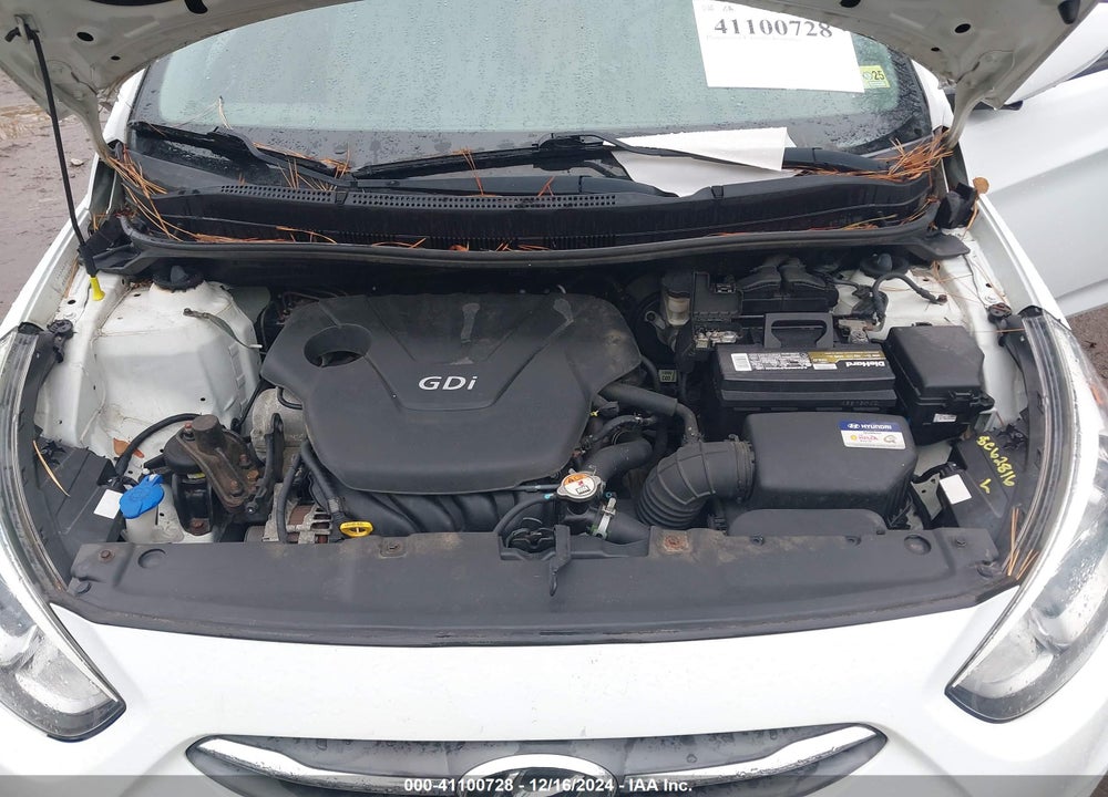 2016 HYUNDAI ACCENT SE VIN: KMHCT4AE1GU003980