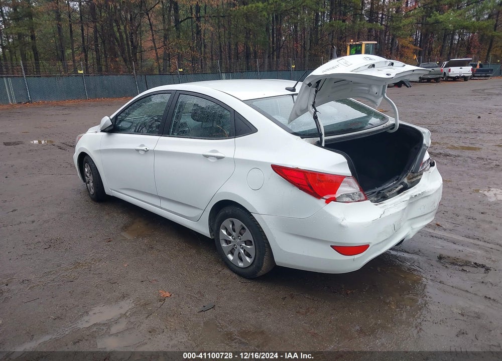 2016 HYUNDAI ACCENT SE VIN: KMHCT4AE1GU003980