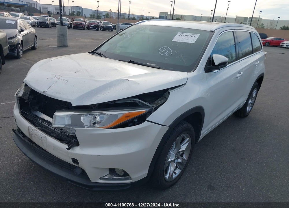 2015 TOYOTA HIGHLANDER LIMITED V6 VIN: 5TDYKRFH1FS078131